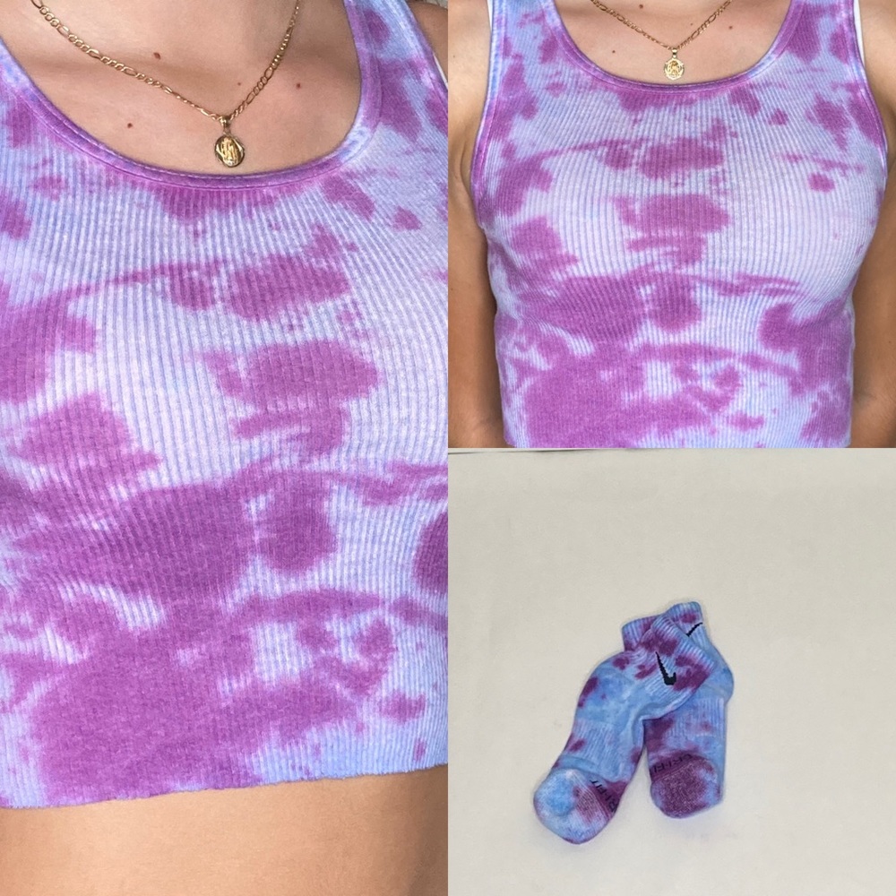 MATCHING TYE DYE SET